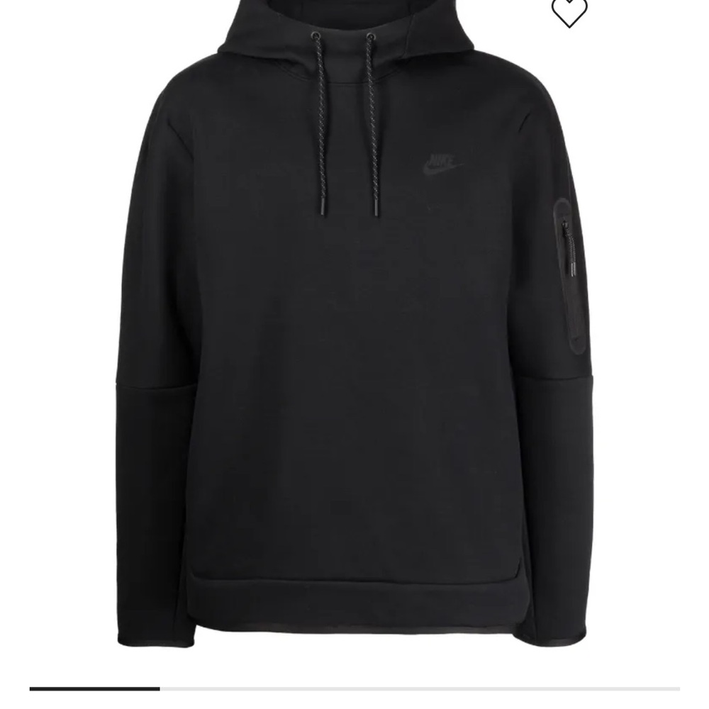 Nike tech Men's Black Pullover Hoodie
